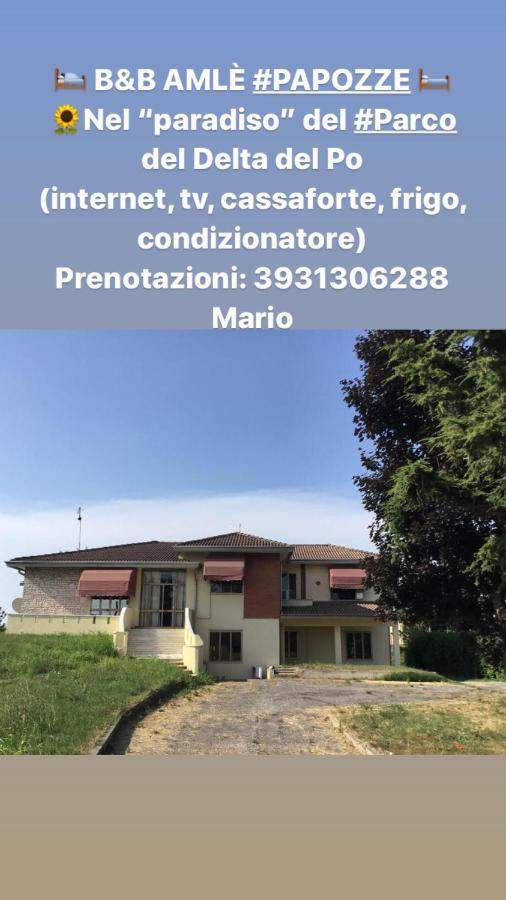 Bed and Breakfast Amle Papozze Zewnętrze zdjęcie